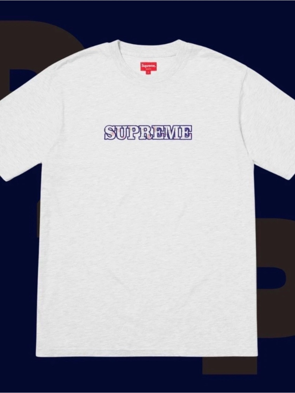 Supreme Floral Logo Tee (Small)